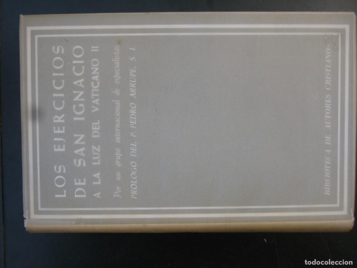 Libros de segunda mano: Los Ejercicios de San Ignacio a la luz del Vaticano II. Varios. BAC