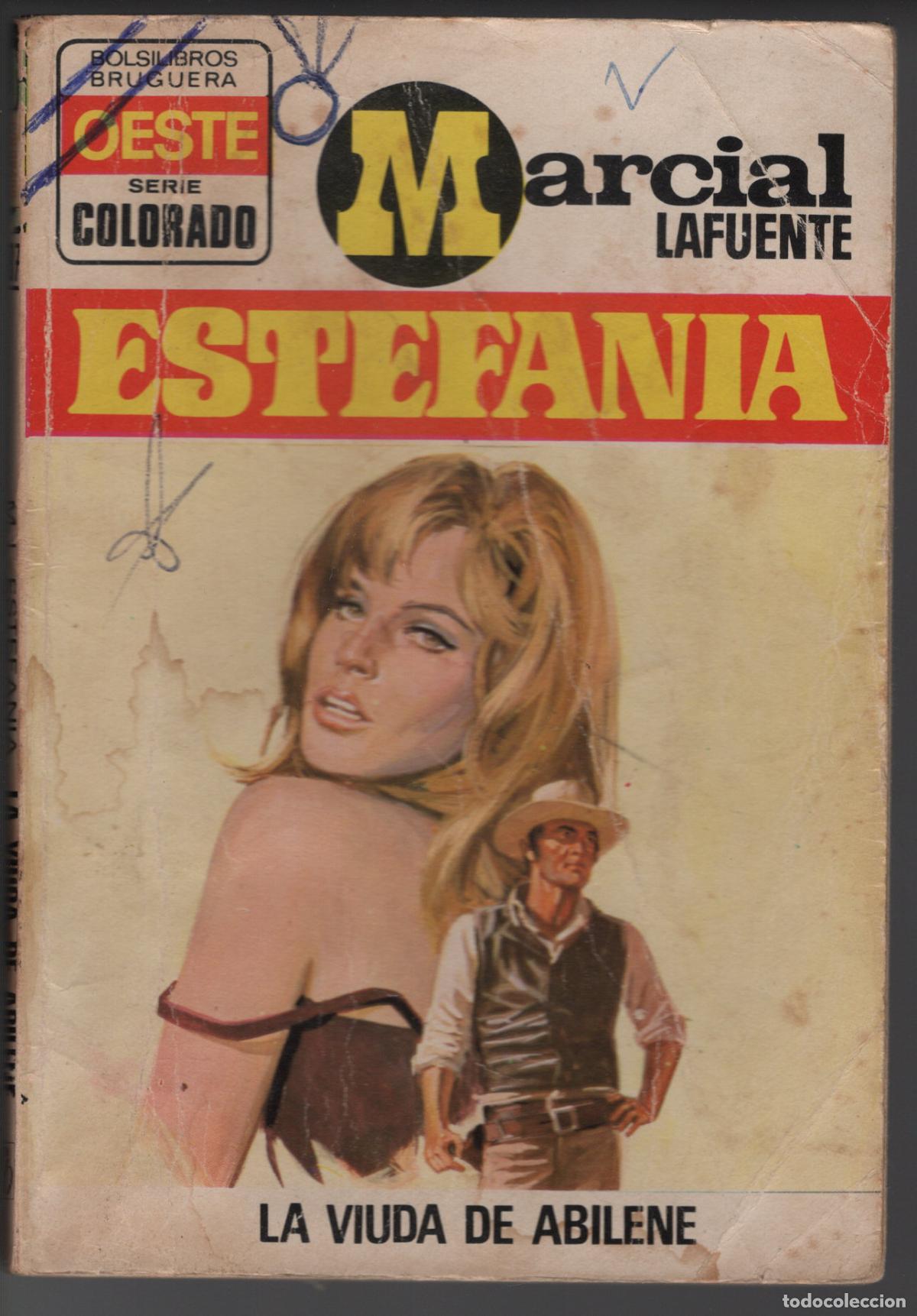 Libros de segunda mano: COLORADO 887- LA VIUDA DE ABILENE - ESTEFANIA - BOLSILIBRO BRUGUERA