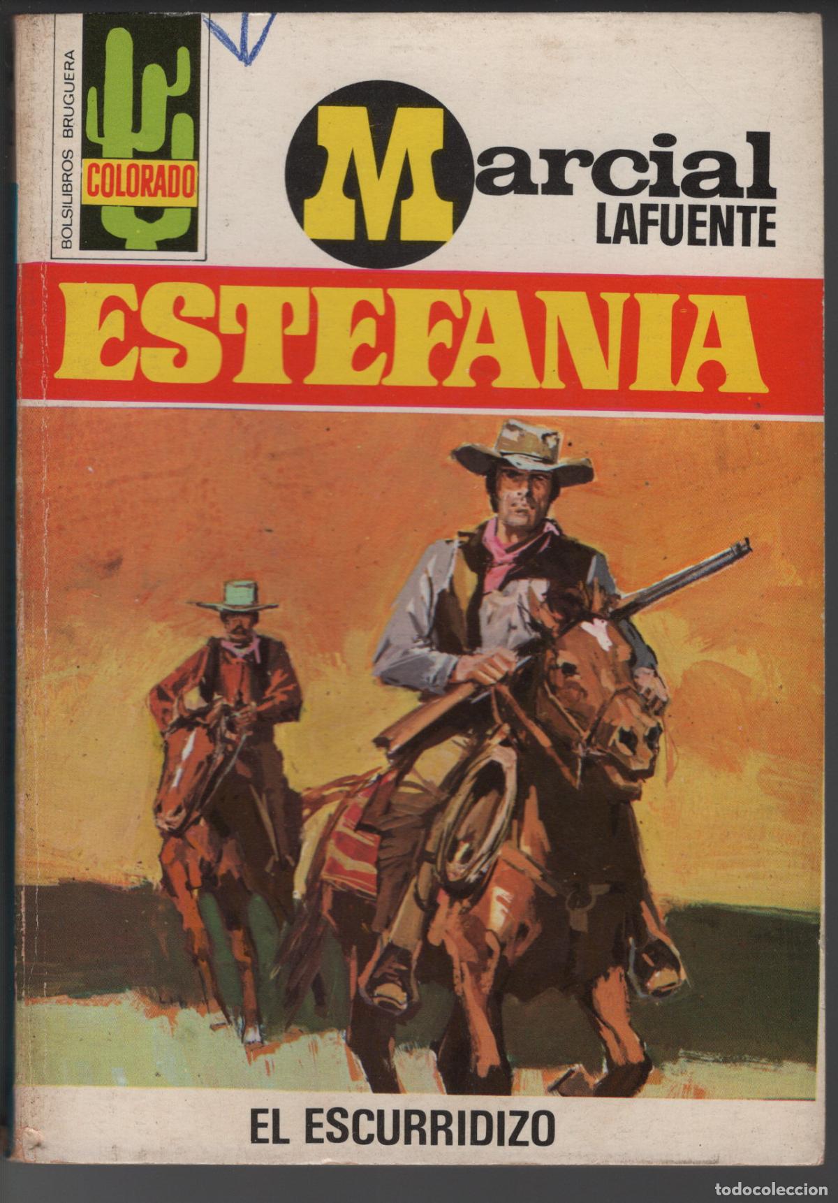 Libros de segunda mano: COLORADO 802- EL ESCURRIDIZO - ESTEFANIA - BOLSILIBRO BRUGUERA