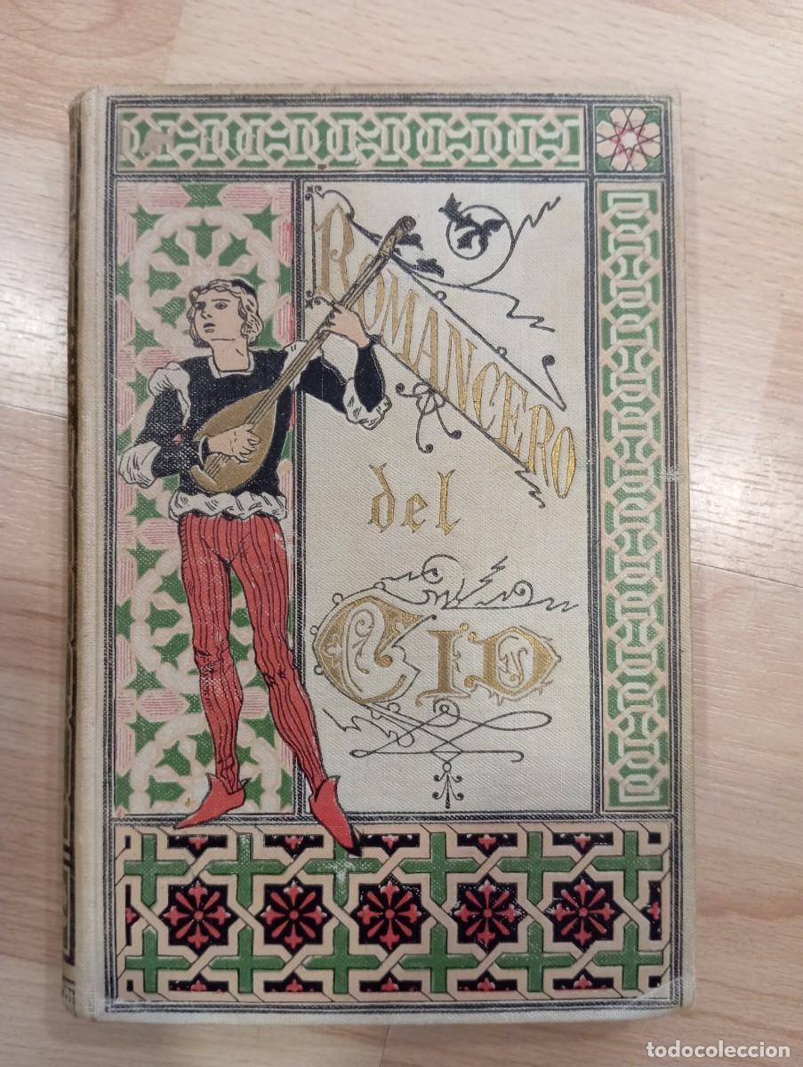 Libros de segunda mano: 'Romancero del Cid'. Romancero selecto. Pr&oacute;logo de Manuel Mil&aacute;. Ilustraci&oacute;n de Werner, Foix, etc.