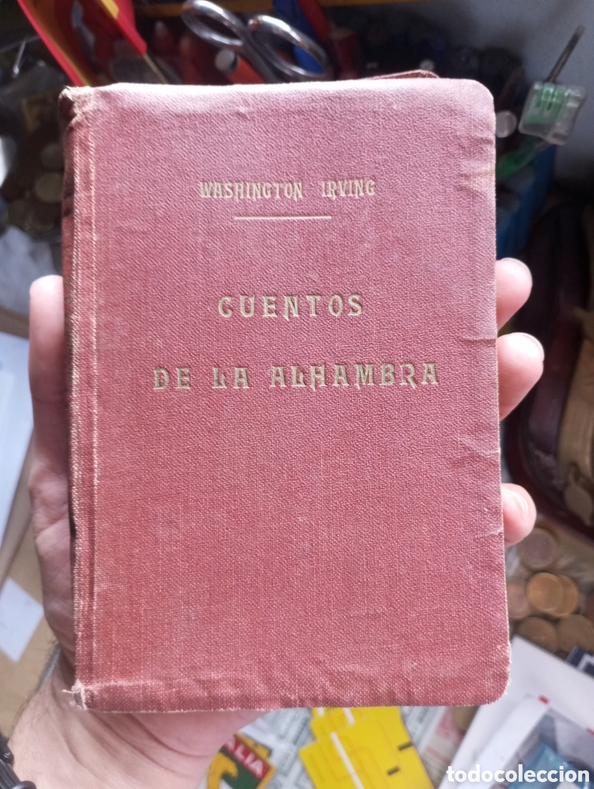 Libros de segunda mano: Libro Cuentos de la Alhambra Washington Irving