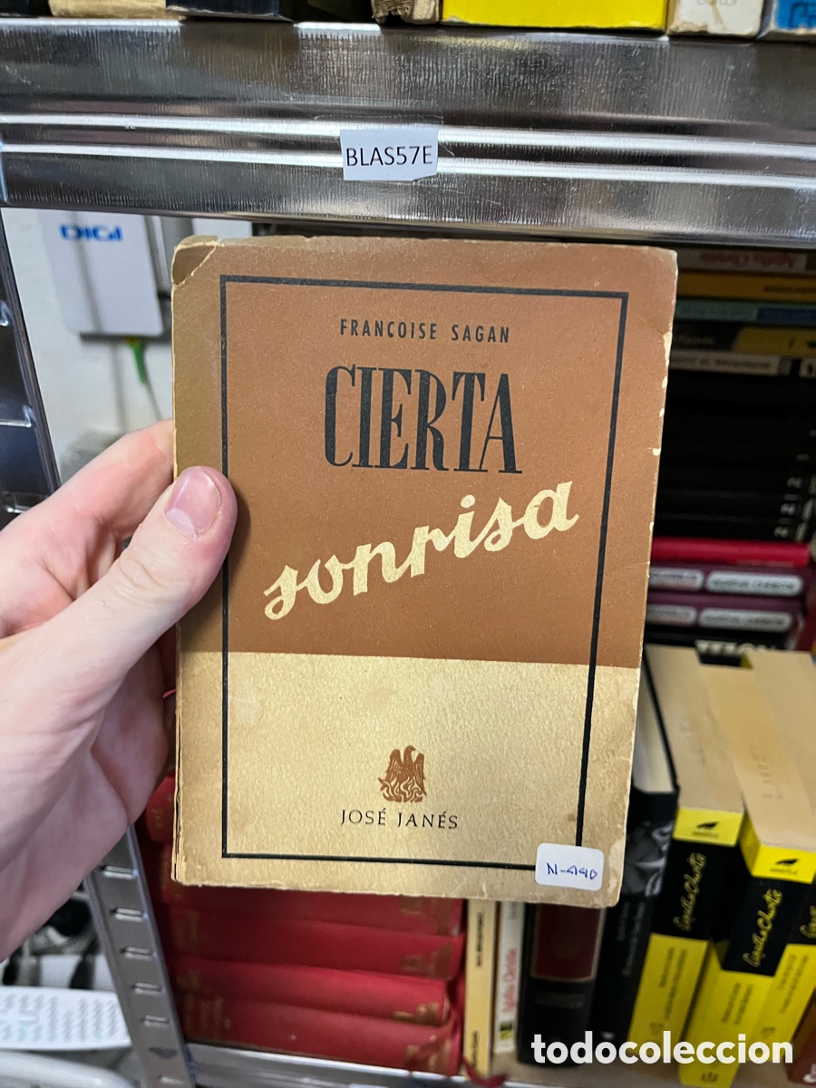 Libros de segunda mano: BLAS57E FRANCOISE SAGAN CIERTA sonrisa