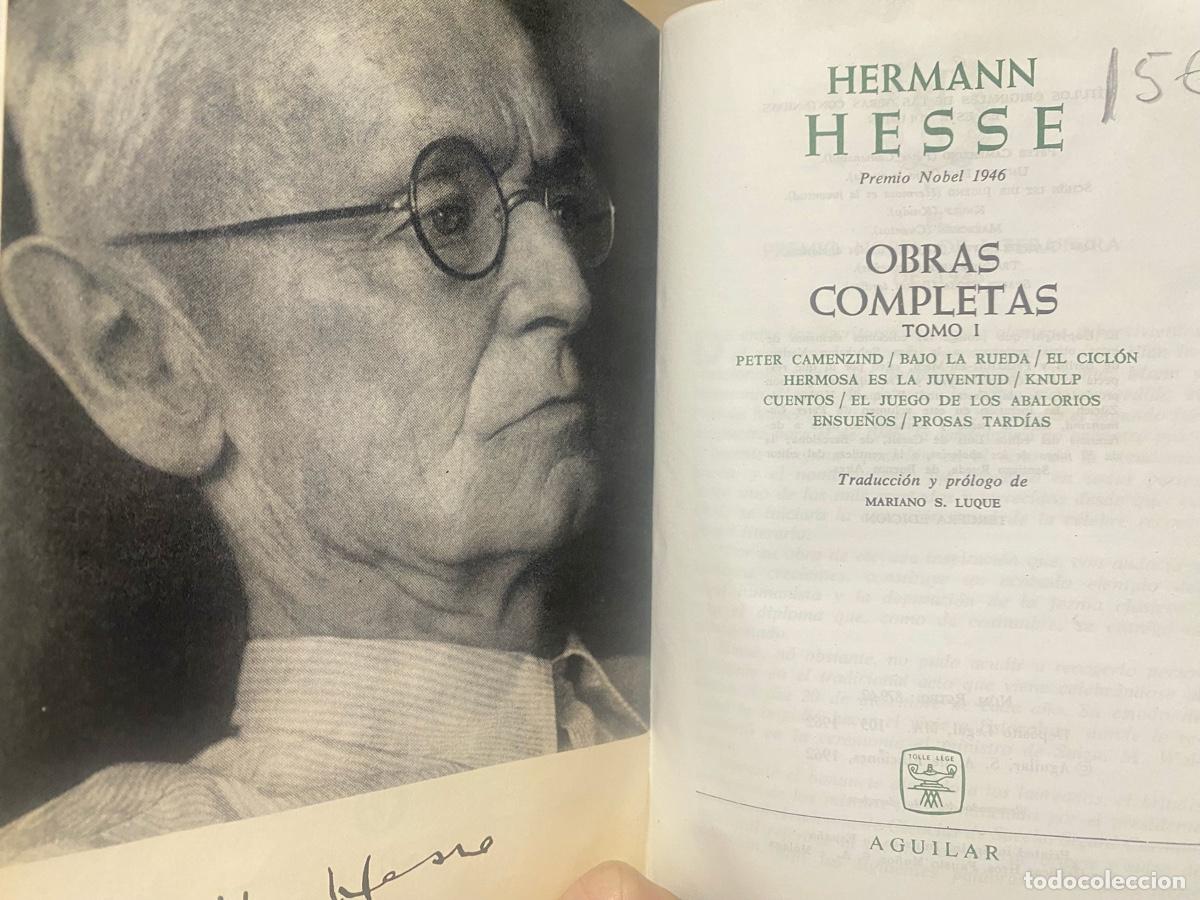 Libros de segunda mano: HERMANN HESSE, OBRAS COMPLETAS, TOMO I, EDT AGUILAR