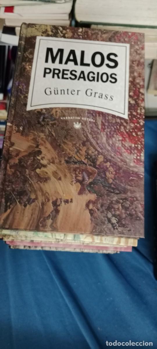 Libros de segunda mano: MALOS PRESAGIOS GUNTER GRASS LIBRO GG-UEL