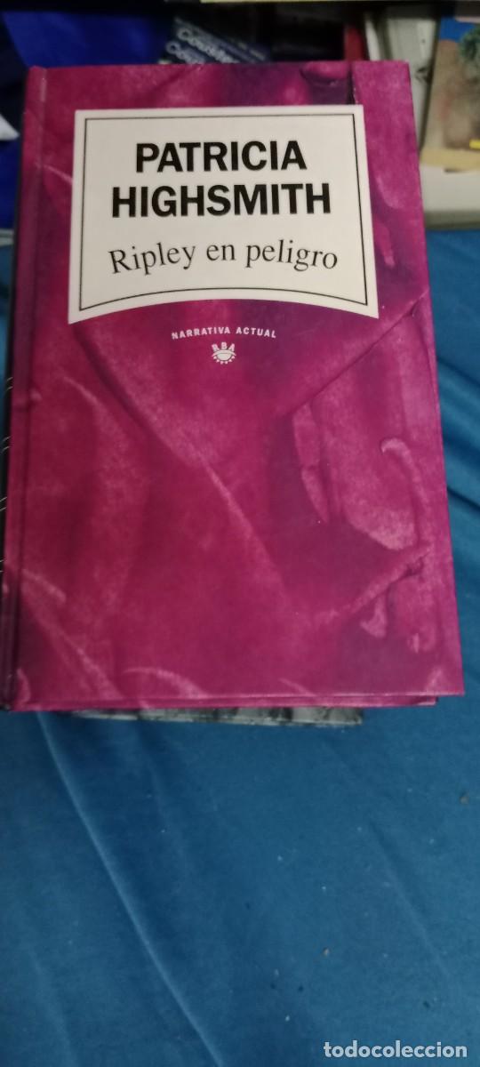 Libros de segunda mano: RIPLEY EN PELIGRO PATRICIA HIGHSMITH LIBRO GG-UEL