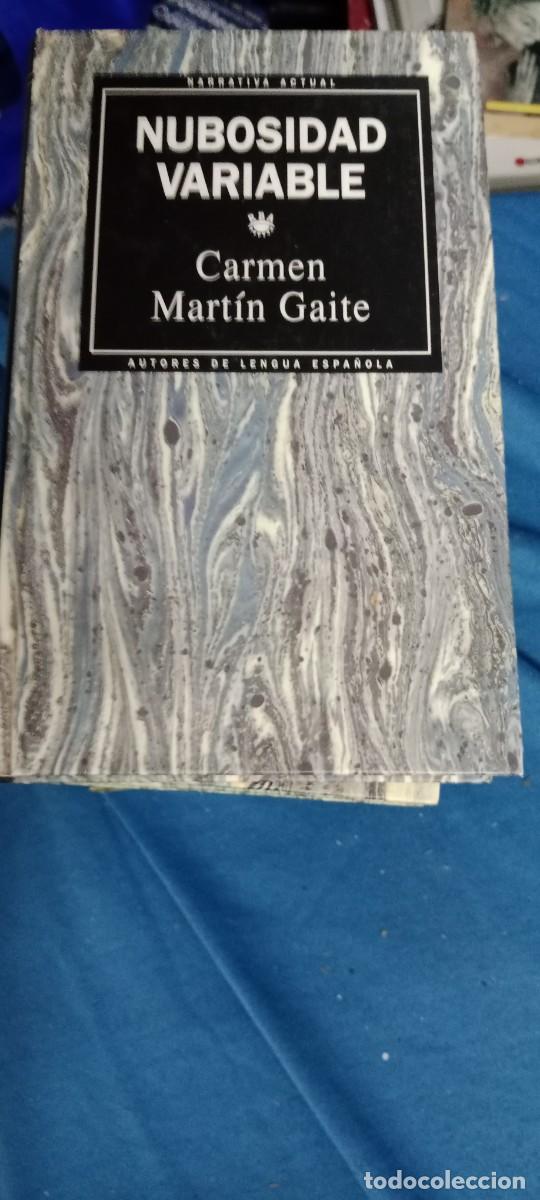 Libros de segunda mano: NUBOSIDAD VARIABLE CARMEN MARTIN GAITE LIBRO GG-UEL