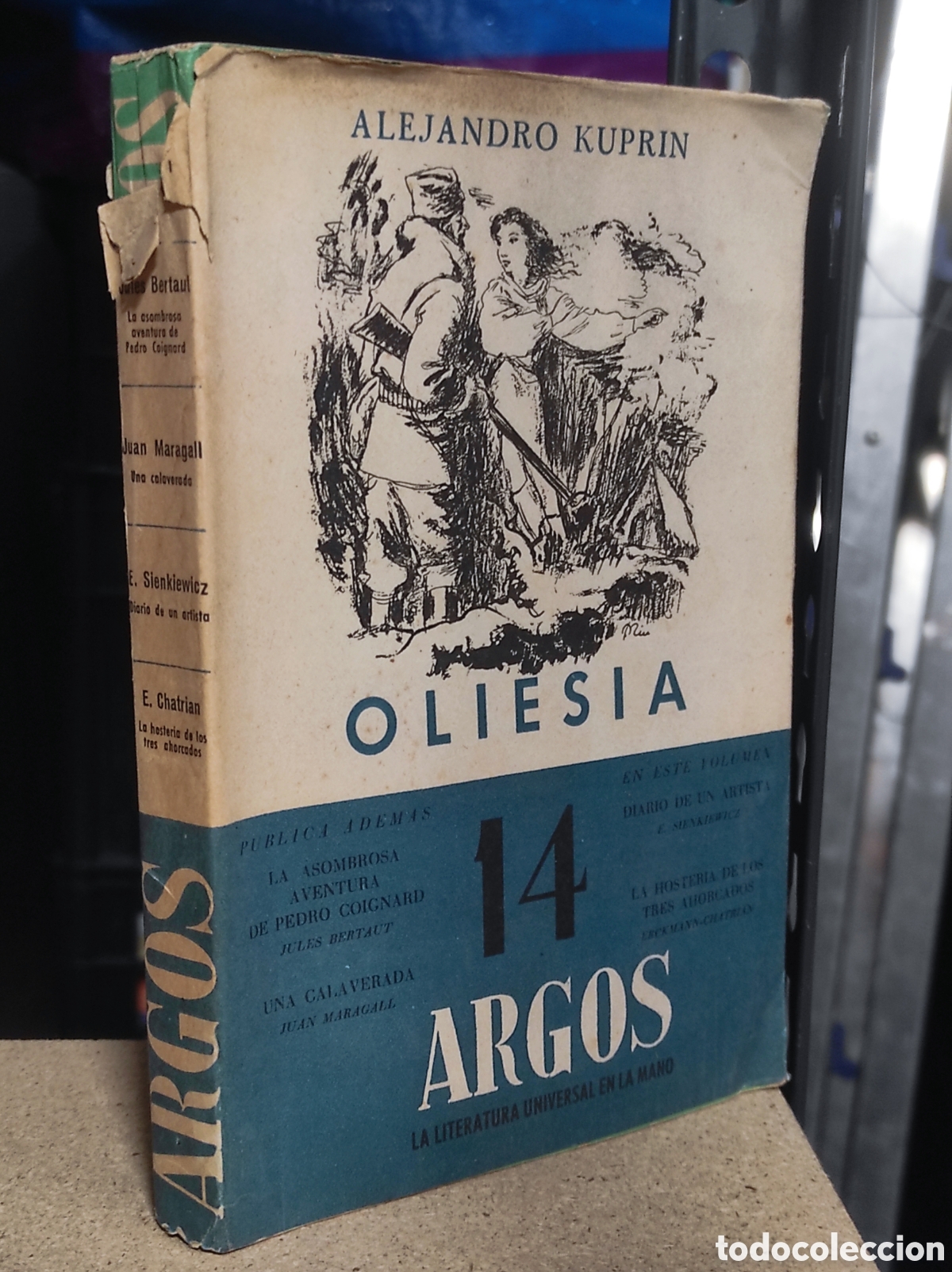 Libros de segunda mano: Oliesia. Novela. A. Kuprin y + . Argos n&deg; 24