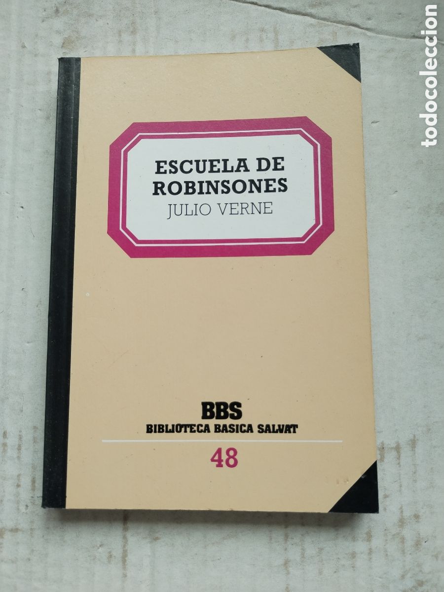 Libros de segunda mano: ESCUELA DE ROBINSONES/JULIO VERNE