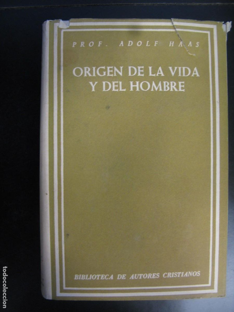 Gebrauchte B&uuml;cher: Adolf Haas: Origen de la vida y del hombre (Biblioteca de Autores Cristianos