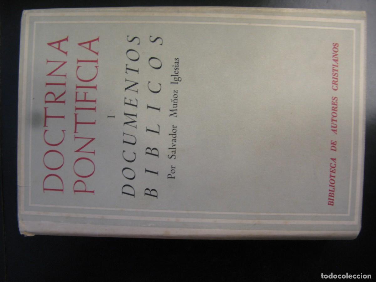 Libros de segunda mano: DOCTRINA PONTIFICIA. I. DOCUMENTOS BIBLICOS. BIBLIOTECA DE AUTORES CRISTIANOS.