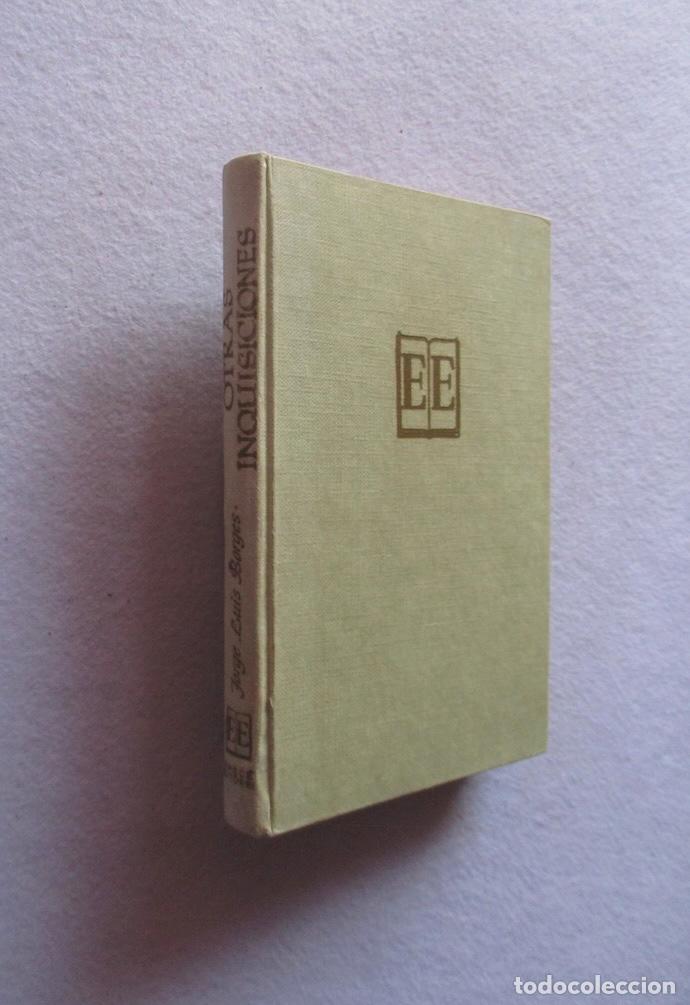 Libros de segunda mano: OTRAS INQUISICIONES - JORGE LIUS BORGES
