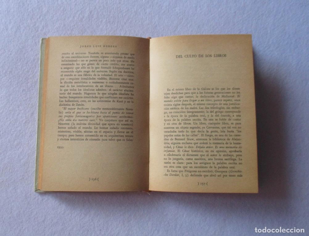 Libros de segunda mano: OTRAS INQUISICIONES - JORGE LUIS BORGES - Foto 3