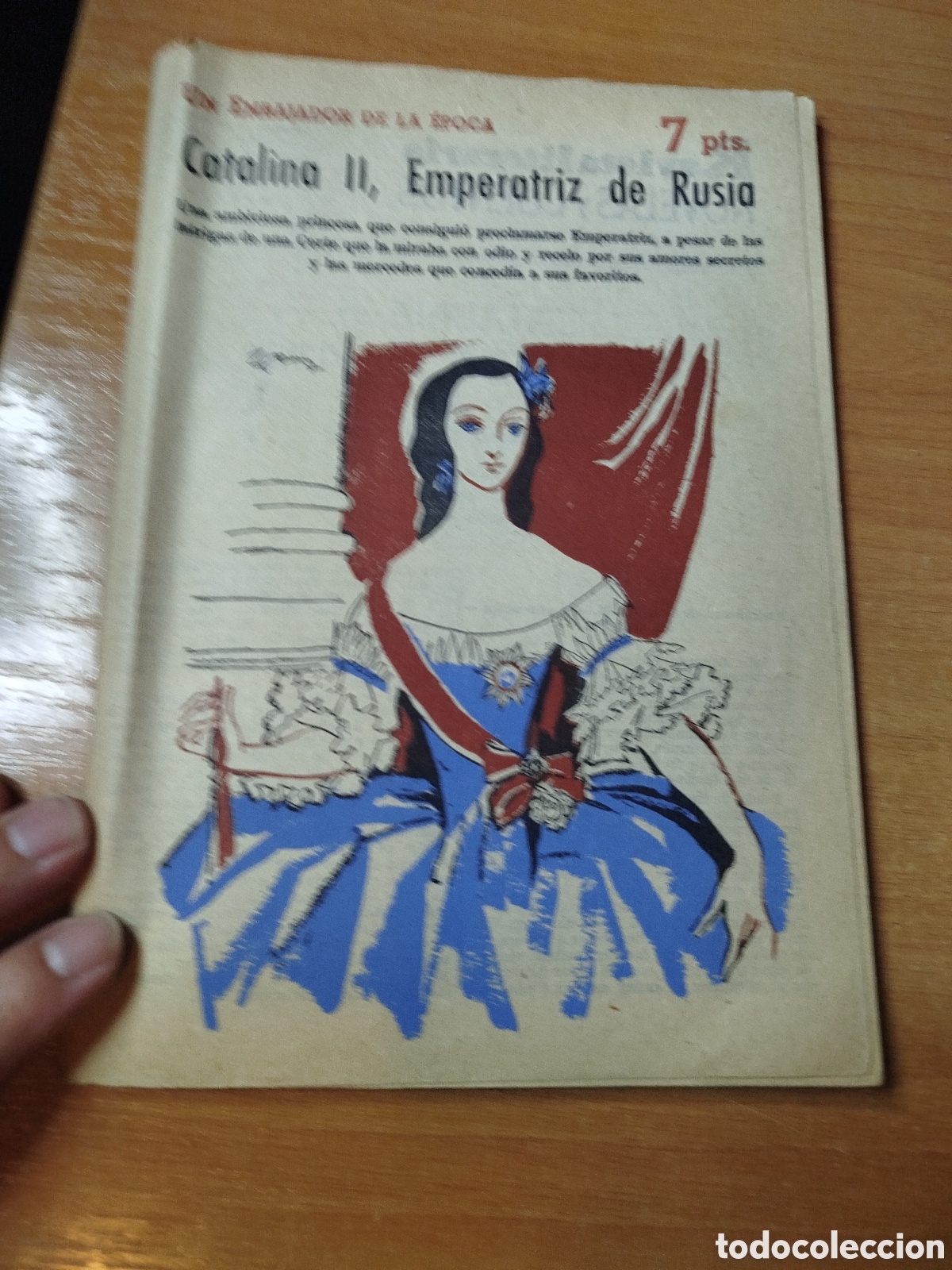 Libros de segunda mano: Catalina 2. Emperatriz de Rusia. Revista literaria novelas y cuentos. Catalina la grande