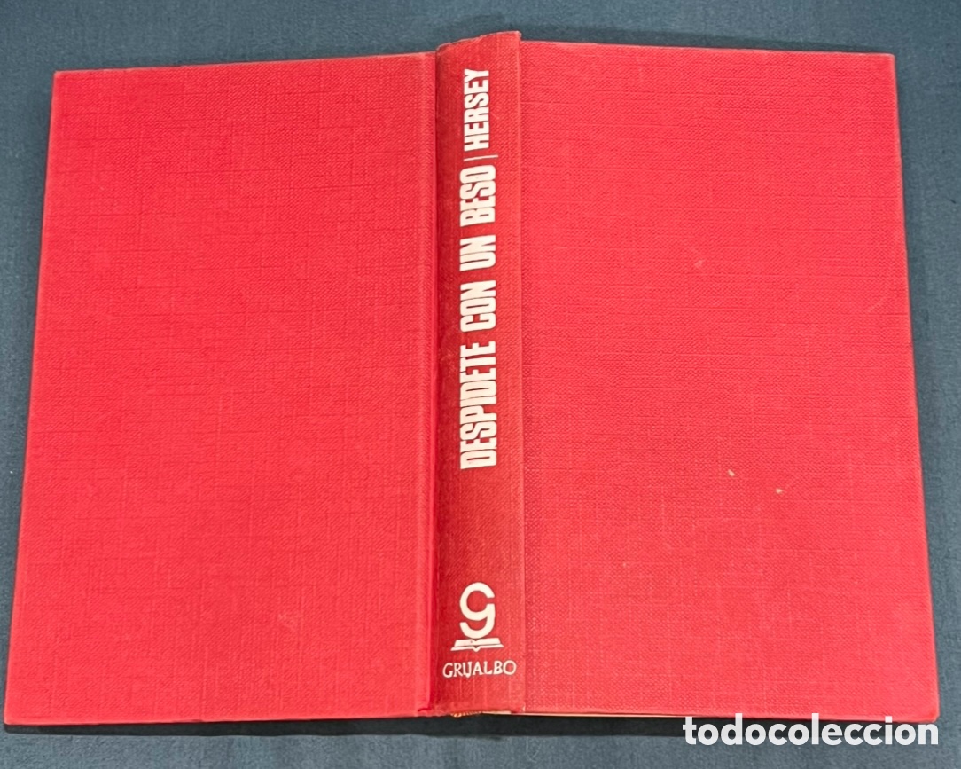 Libros de segunda mano: Libro. Geraldine Hersey. &ldquo;Desp&iacute;dete con un beso&rdquo;. Ed. Grijalbo. 1975.