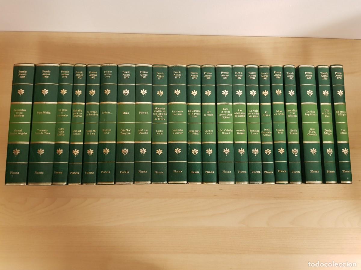 Libros de segunda mano: Coleccion Premio Ateneo 21 tomos de 1969 a 1990 solo falta 1983 Muy Buen Estado