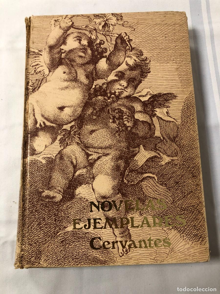 Libros de segunda mano: Novelas Ejemplares Cervantes Ilustrada Montaner y Simon Segunda Edicion