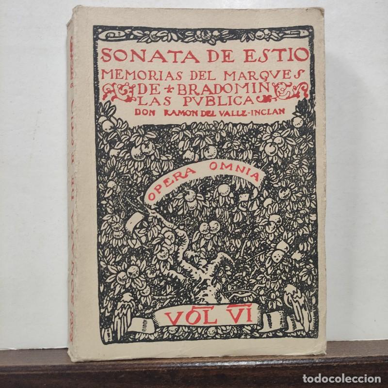 Libros de segunda mano: Sonata de est&iacute;o: Memorias del Marqu&eacute;s de Bradom&iacute;n - R. del Valle-Incl&aacute;n - Rua - 1950 - Madrid -