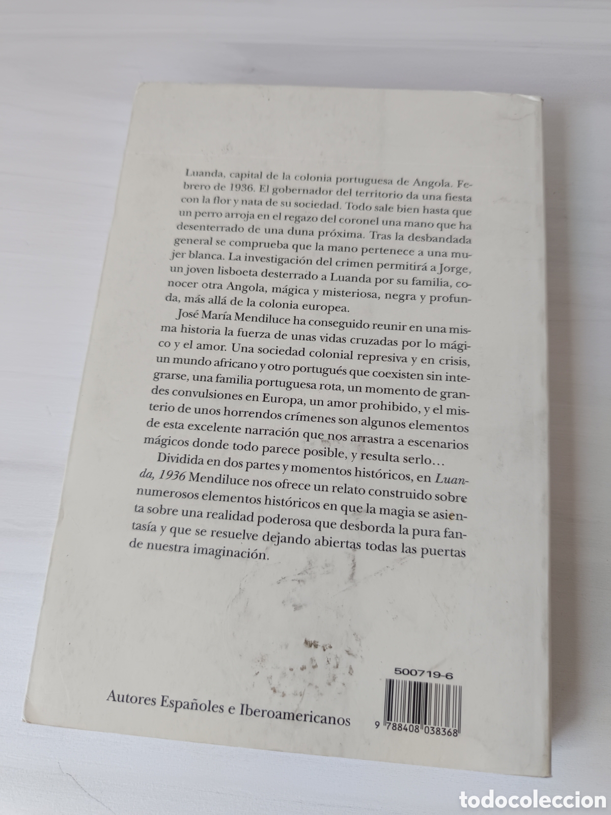 Libros de segunda mano: &rdquo;Luanda, 1936&rdquo; de Jos&eacute; Mar&iacute;a Mendiluce - Foto 2