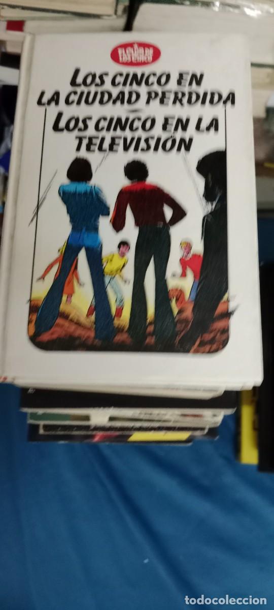 Libri di seconda mano: LOS CINCO EN LA CIUDAD PERDIDA, EN LA TELEVISION, CIRCULO DE LECTORES, ENID BLYTON LIBRO CU-02