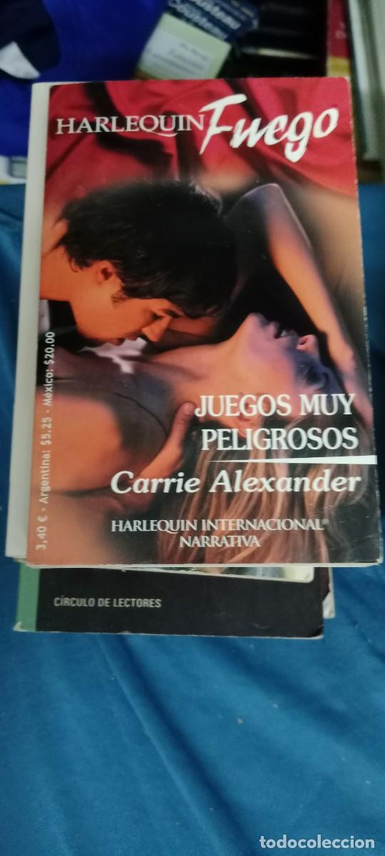 Libros de segunda mano: JUEGOS MUY PELIGROSOS CARRIE ALEXANDER - LIBRO CU-02