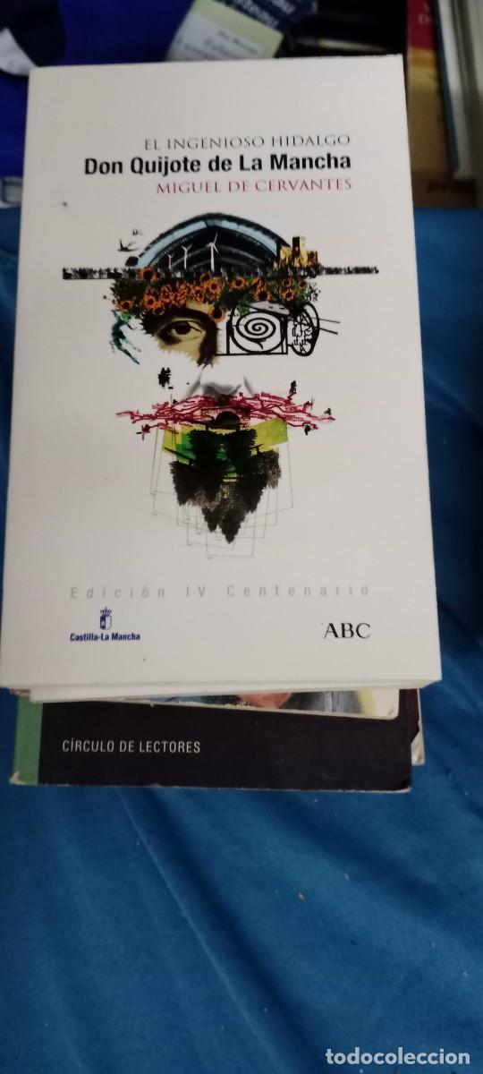 Libros de segunda mano: EL INGENIOSO HIDALGO DON QUIJOTE DE LA MANCHA MIGUEL DE CERVANTES LIBRO CU-02