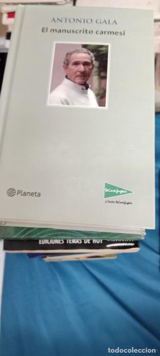 Libros de segunda mano: ANTONIO GALA EL MANUSCRITO CARMESI LIBRO GG-RM