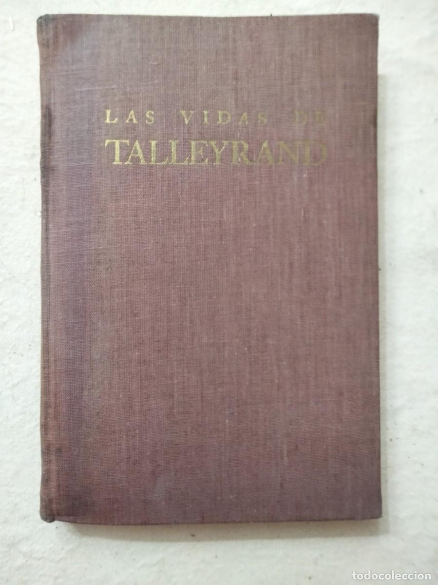 Libros de segunda mano: Las vidas de Talleyrand por Crane Brinton