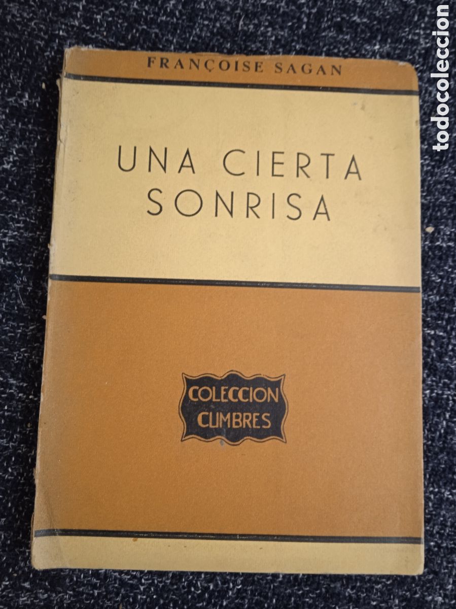 Libros de segunda mano: UNA CIERTA SONRISA. / FRAN&Ccedil;OISE SAGAN -MONTEVIDEO 1957