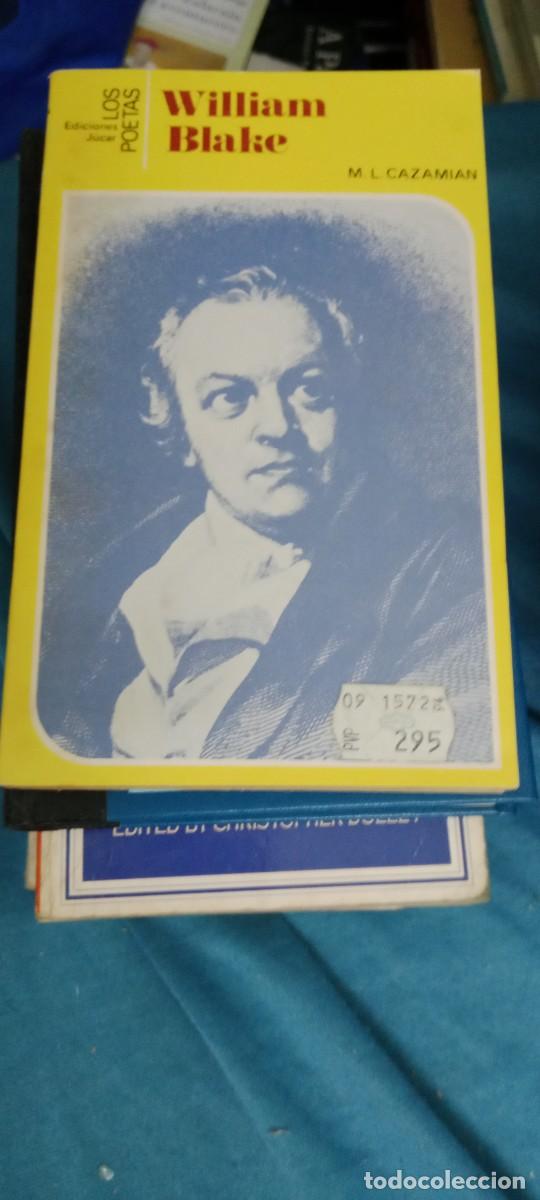 Libri di seconda mano: WILLIAM BLAKE. CAZAMIAN. J&Uacute;CAR. LOS POETAS. LIBRO GG-RM