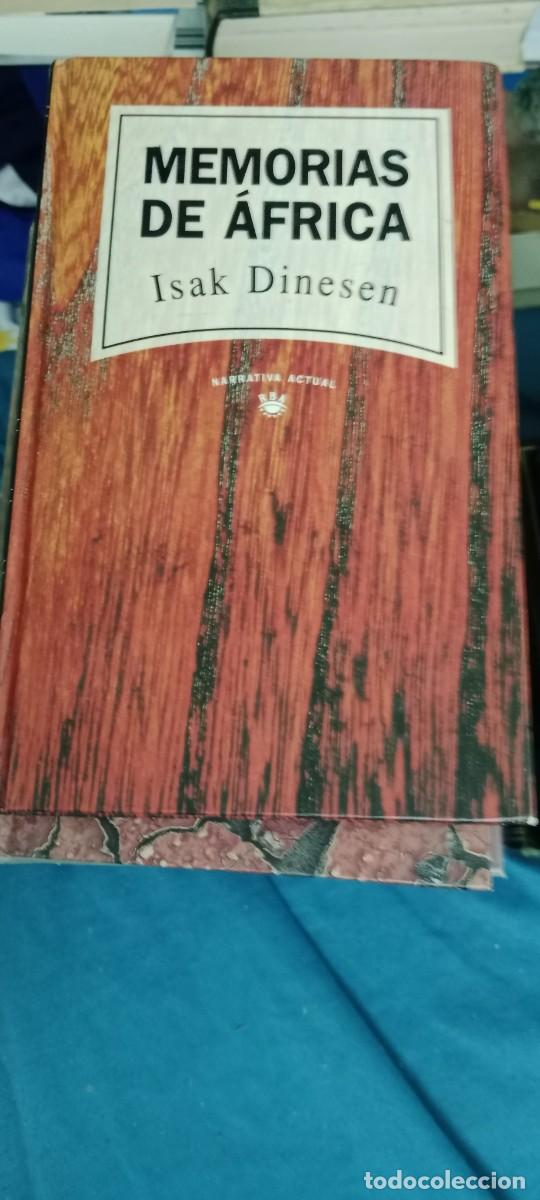 Libros de segunda mano: MEMORIAS DE AFRICA ISAK DINESEN LIBRO GG-RM