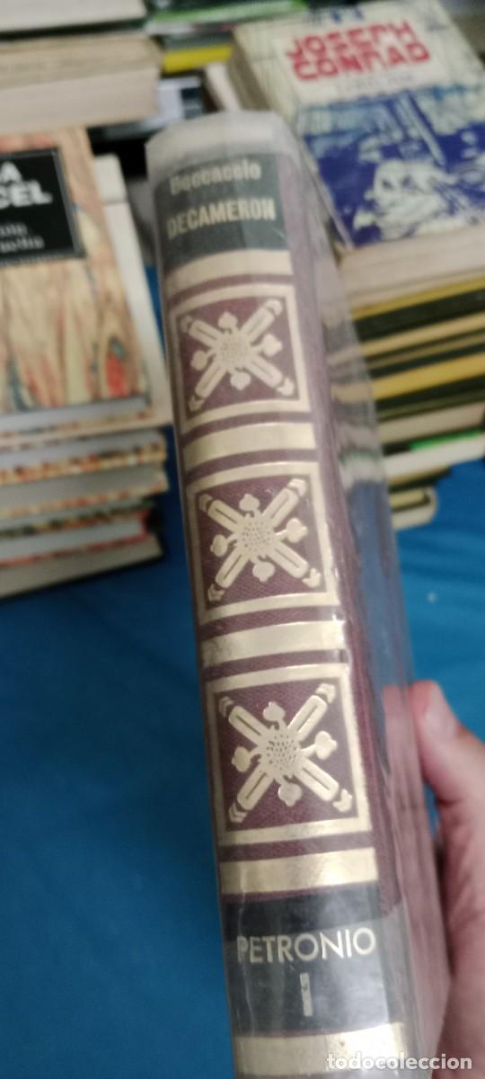 Libros de segunda mano: BOCCACCIO - DECAMER&Oacute;N - TOMO I - CLASICOS PETRONIO LIBRO GG-RM