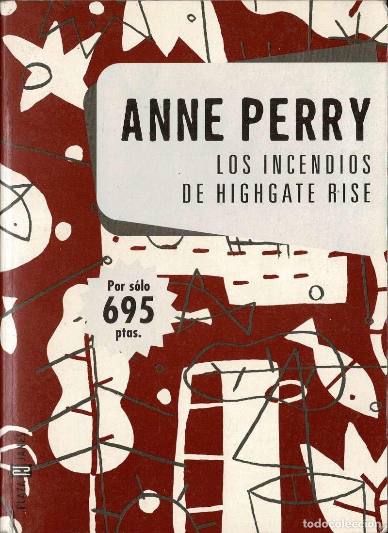 Libros de segunda mano: Los Incendios de Highgate Rise - Anne Perry