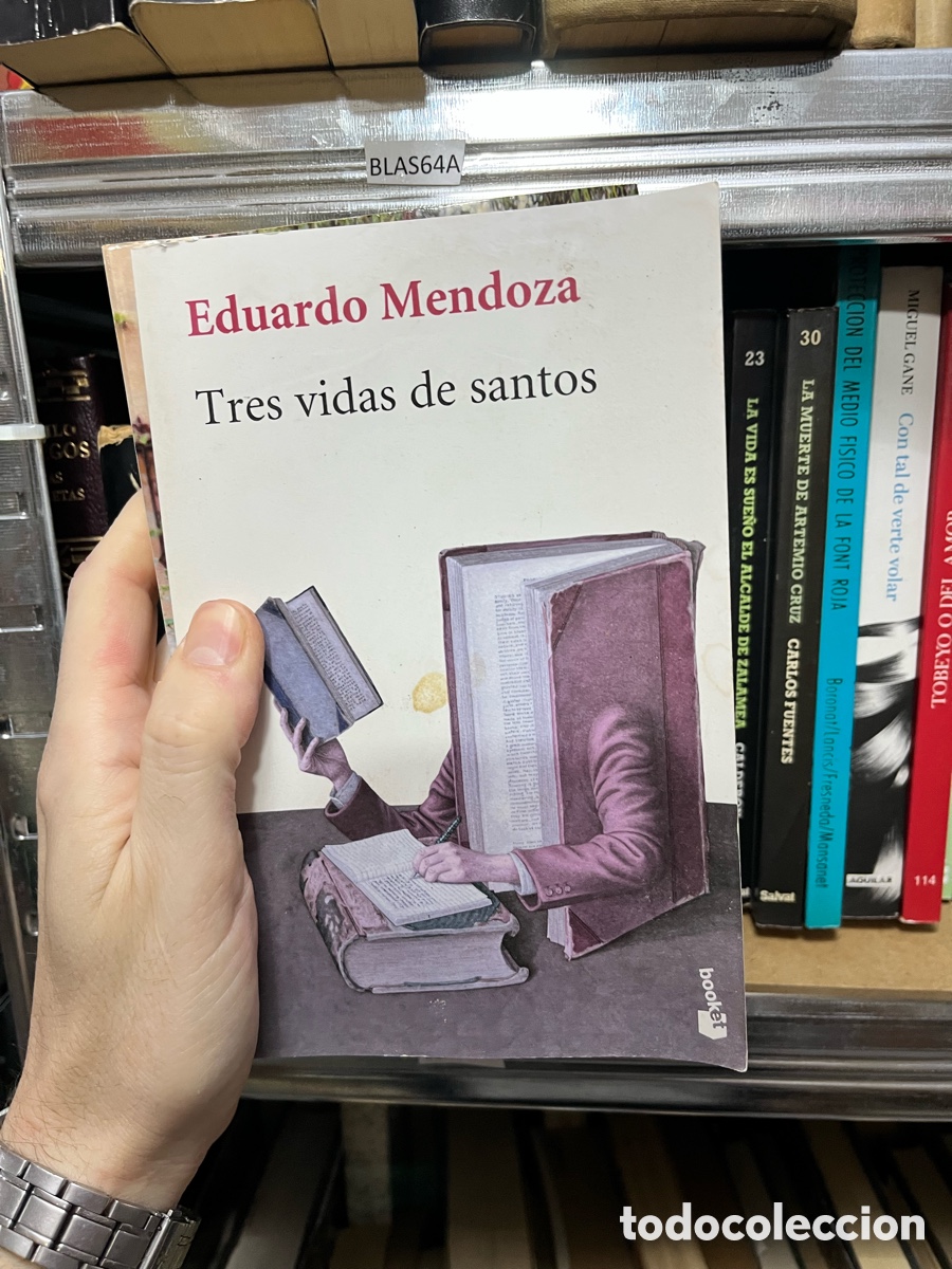 Libros de segunda mano: BLAS64A. . Eduardo Mendoza Tres vidas de santos