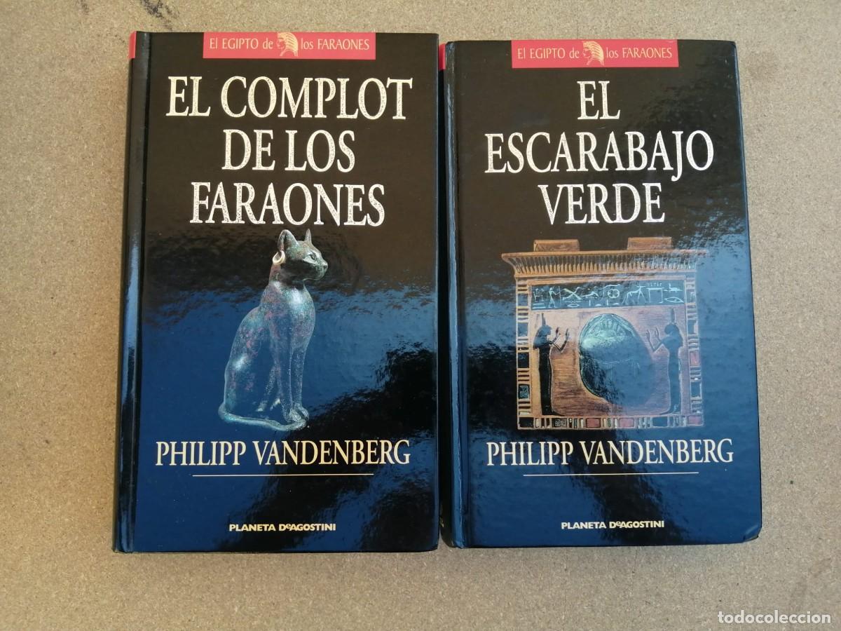 Libros de segunda mano: EL COMPLOT DE LOS FARAONES - EL ESCARABAJO VERDE (PHILIPP VANDENBERG)