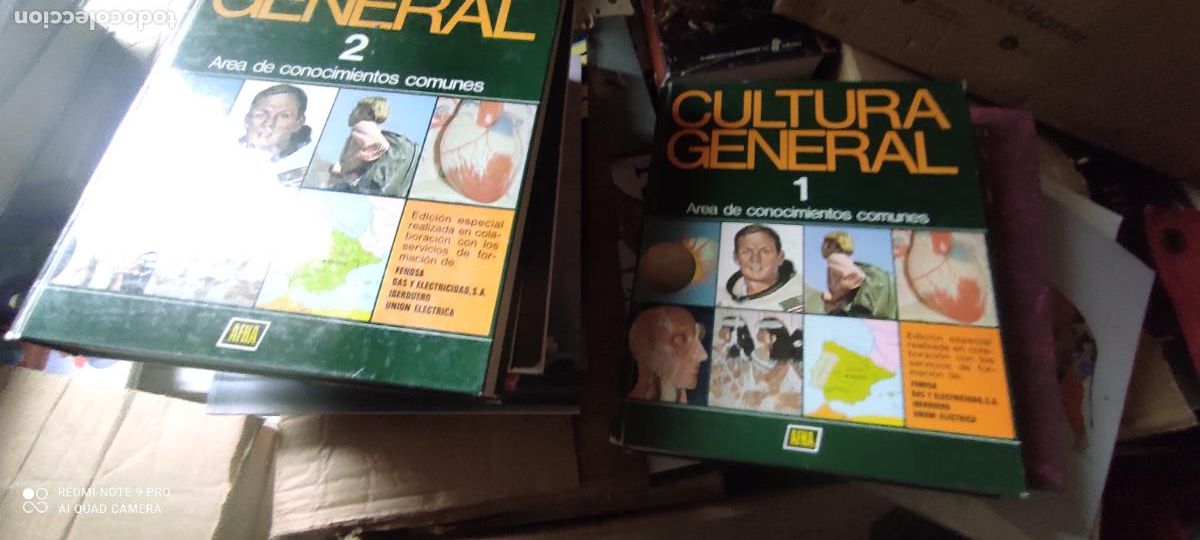 Libros de segunda mano: cultura general. Afha. Area de conocimientos comunes, tomos 1 y 2