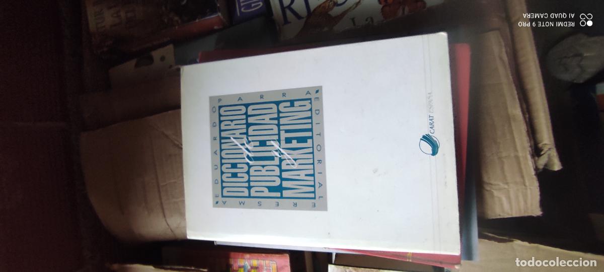 Libros de segunda mano: Diccionario de publicidad y marketing - Eduardo Parra l