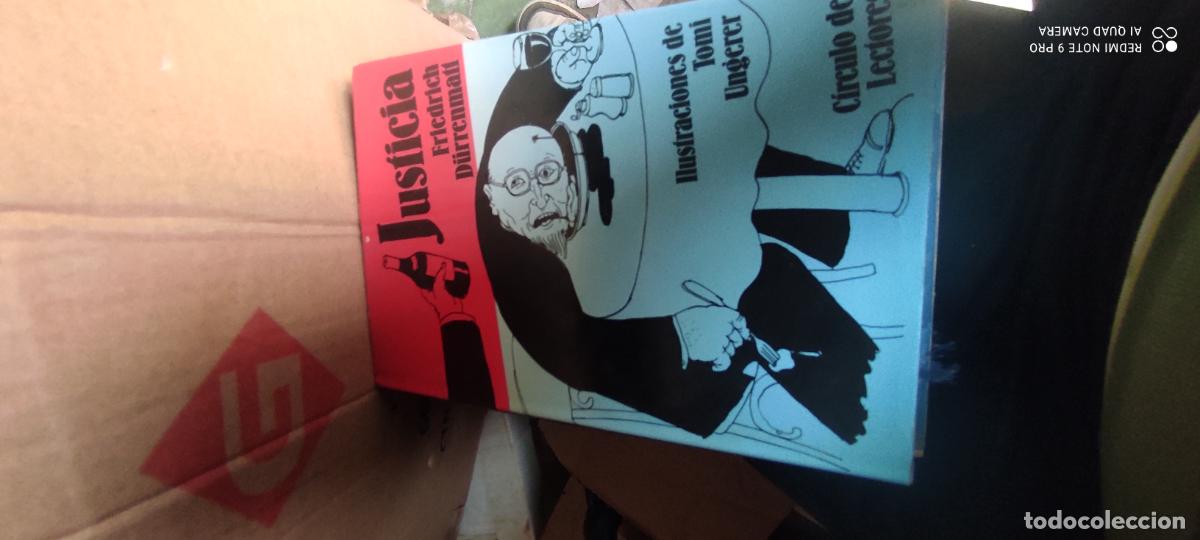 Libros de segunda mano: FRIEDRICH DURRENMATT. JUSTICIA. CIRCULO DE LECTORES
