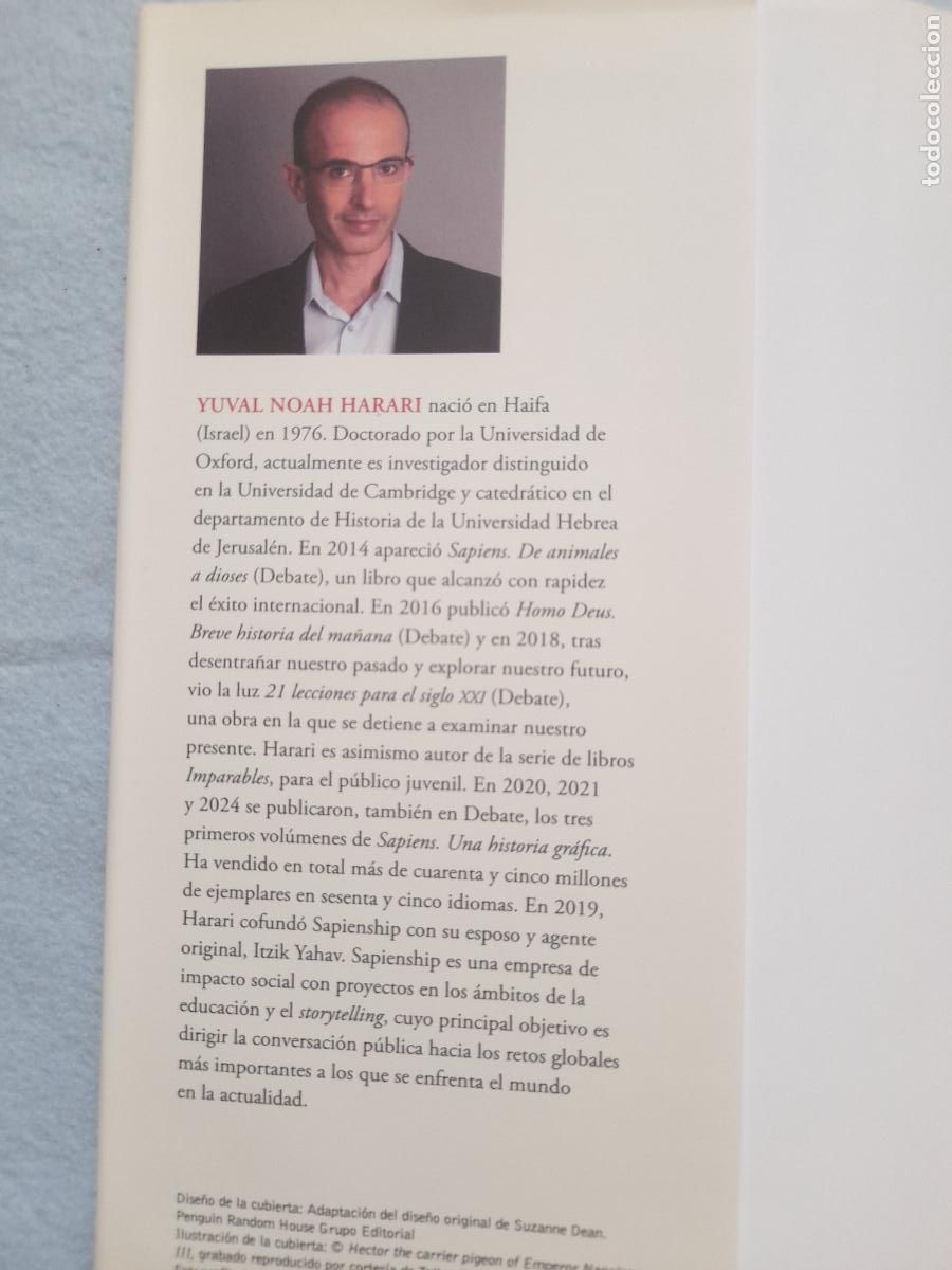 Libros de segunda mano: Nexus. Yuval Noah Harari. 1&ordf; Edici&oacute;n. - Foto 4