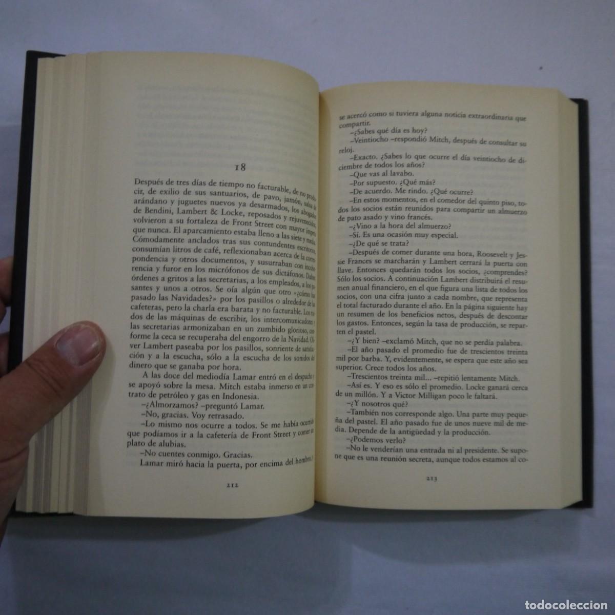 Libros de segunda mano: LA TAPADERA - JOHN GRISHAM - C&Iacute;RCULO DE LECTORES - 2003 - Foto 8