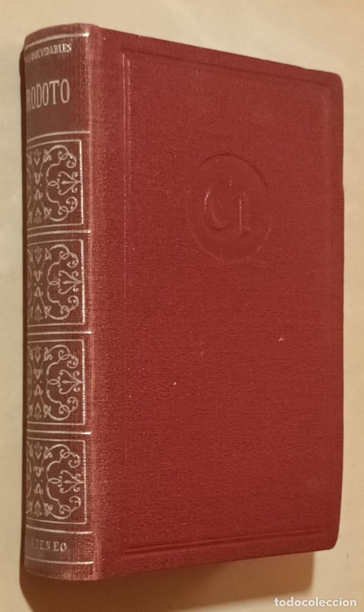 Libros de segunda mano: LOS NUEVE LIBROS DE LA HISTORIA - HER&Oacute;DOTO - ED. EL ATENEO - 1961