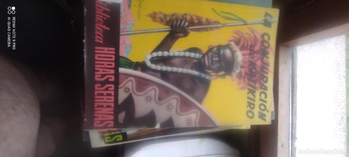 Libros de segunda mano: BIBLIOTECA HORAS SERENAS - LIBRERIA SALESIANA 1958- La conjuracion de Katikiro