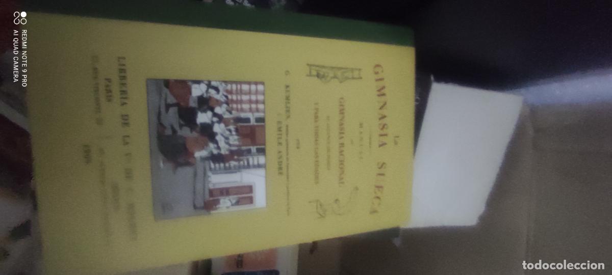 Libros de segunda mano: Libro facsimil La gimnasia racional Sueca manual