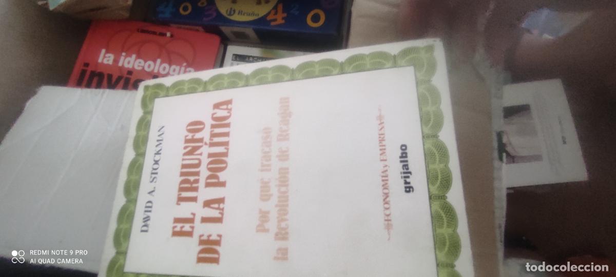Libros de segunda mano: El triunfo de la politica - Stockman David A.