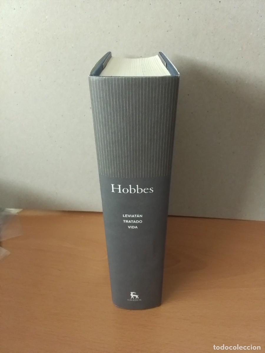 Libros de segunda mano: Hobbes - Biblioteca Grandes Pensadores - editorial Gredos - edici&ograve;n cl&aacute;sica, de lujo
