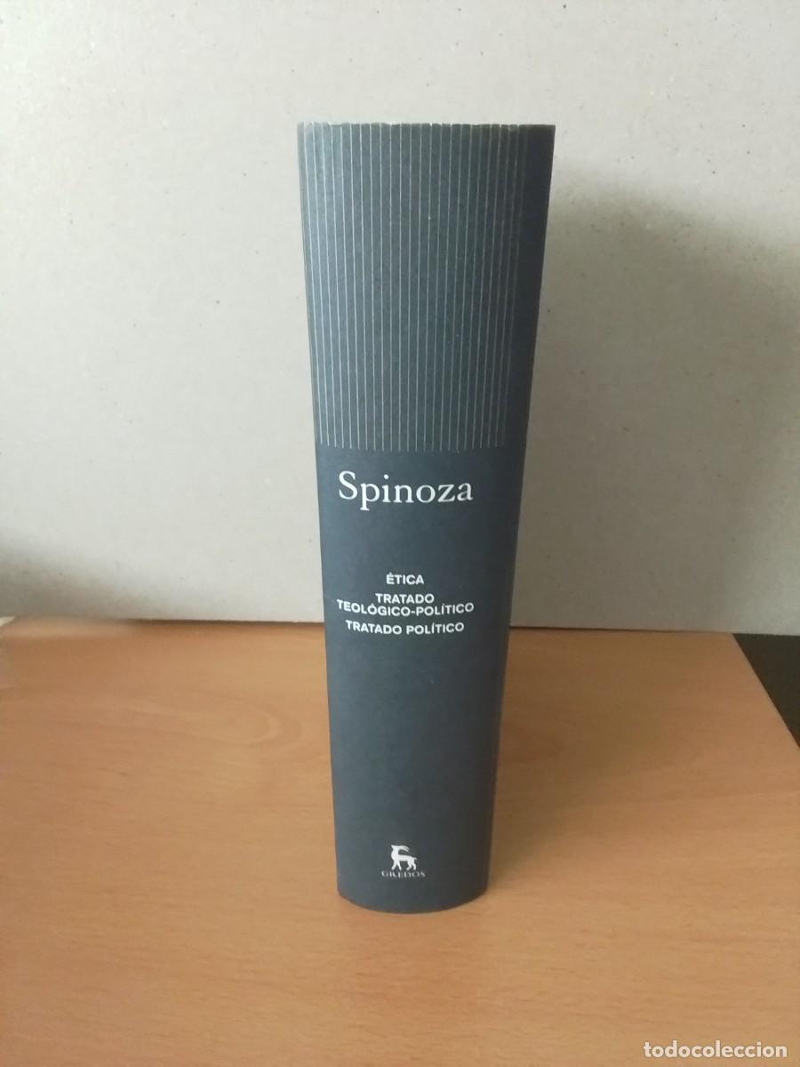 Libros de segunda mano: Spinoza - Biblioteca Grandes Pensadores - editorial Gredos - edici&oacute;n cl&aacute;sica, de lujo