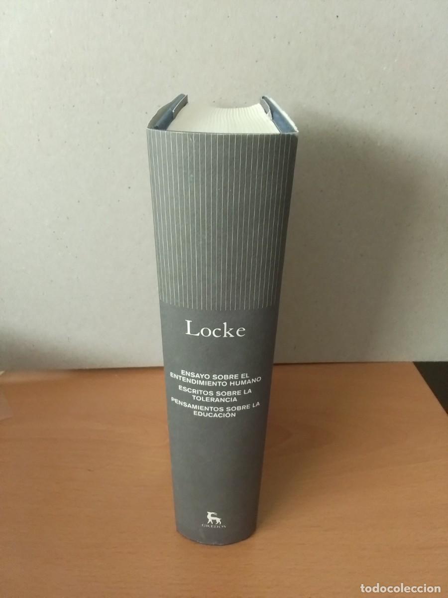 Libros de segunda mano: Locke - Biblioteca Grandes Pensadores - editorial Gredos - edici&oacute;n cl&aacute;sica, de lujo
