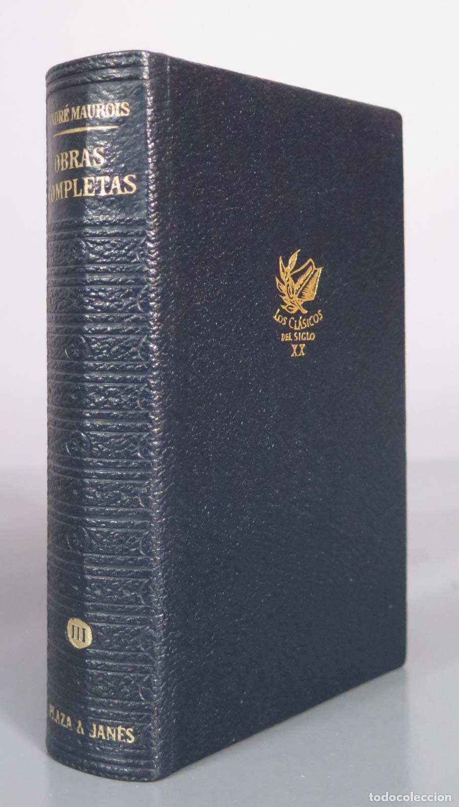 Libros de segunda mano: Obras Completas - Biograf&iacute;as - Andr&eacute; Maurois - Plaza and Jan&eacute;s t III. 1968