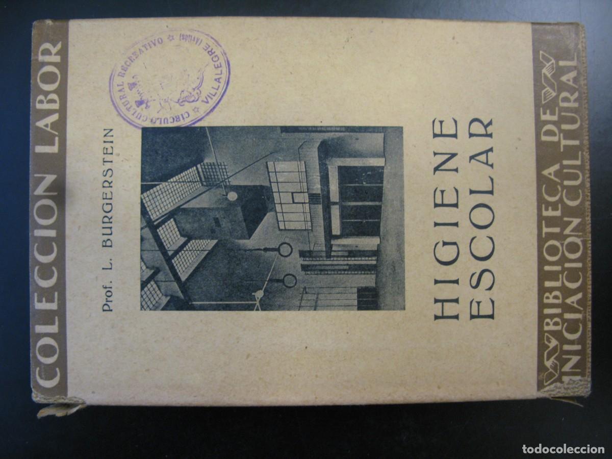 Libros de segunda mano: Higiene Escolar - Leo Burgerstein - COLECCION LABOR