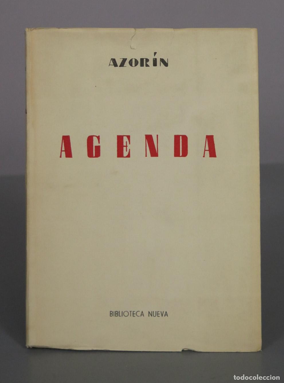 Libros de segunda mano: Agenda - Azor&iacute;n - Biblioteca Nueva