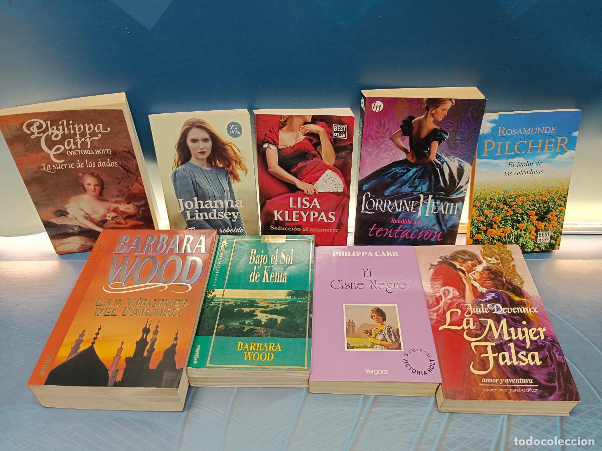 Libros de segunda mano: 9 novelas rom&aacute;nticas
